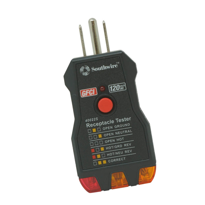 Surge Guard 40022S Southwire 120V AC Receptacle Tester