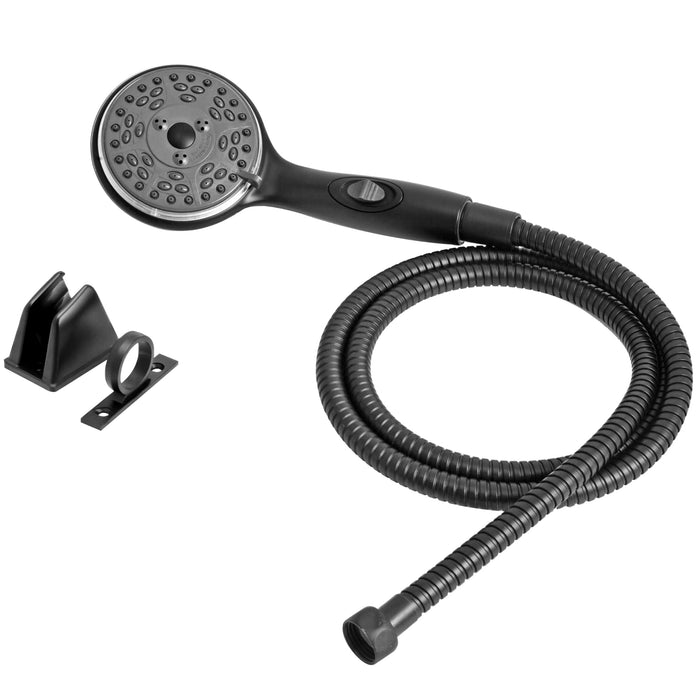 Dura Faucet DF-SA432K-MB Premium Shower Wand & Hose Kit, Matte Black