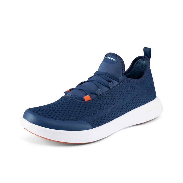 Grundens 60061-477-1140 CrossCurrent Boat Shoe-Blue Abyss-M 14