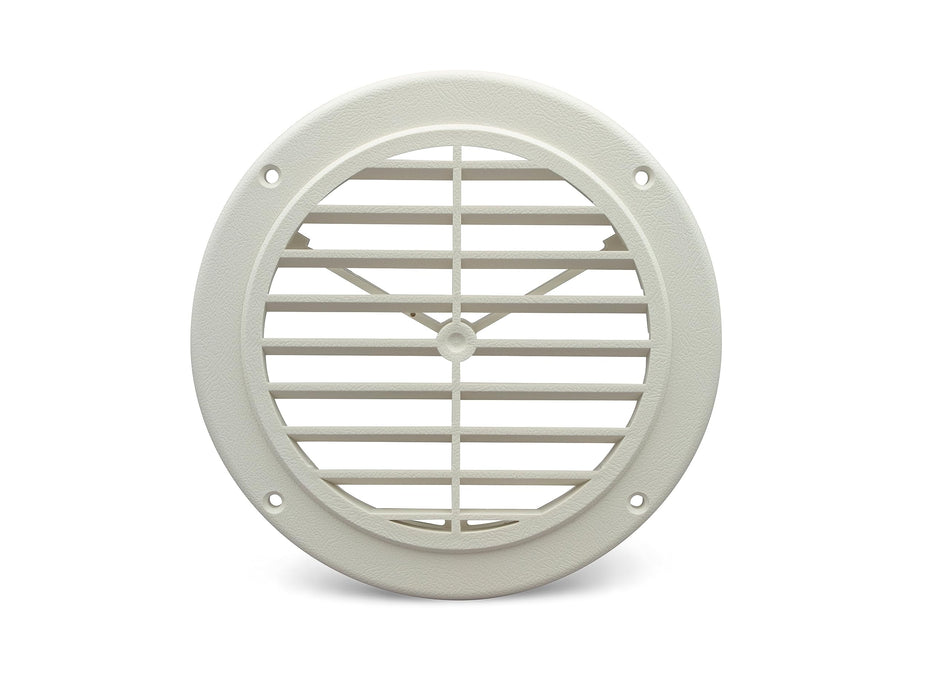 B&B Molders 94274 Ceiling Grill, White w/o Damper