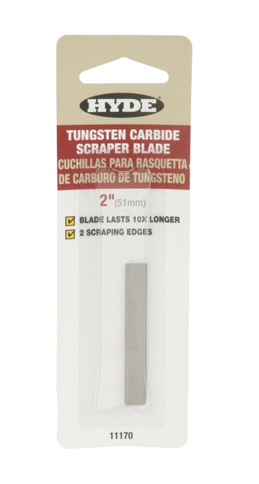 Hyde Tools 11170 Blade 2" Carbide For 10610