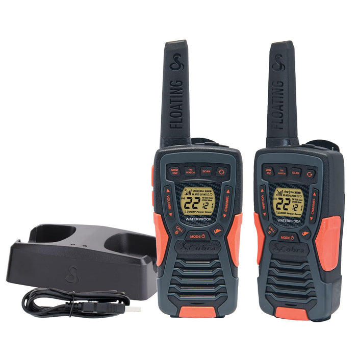 Cobra Electronics ACXT1035RFLT ACXT1035R FLT Floating Walkie Talkies