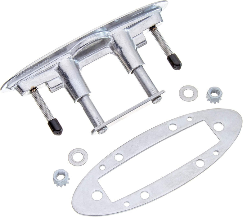 Attwood 6" Low-Profile Stainless Steel Marine Neat Cleat