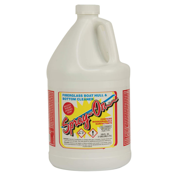 Toonbrite F1004 Spray-On, Fiberglass Cleaner, Gal.
