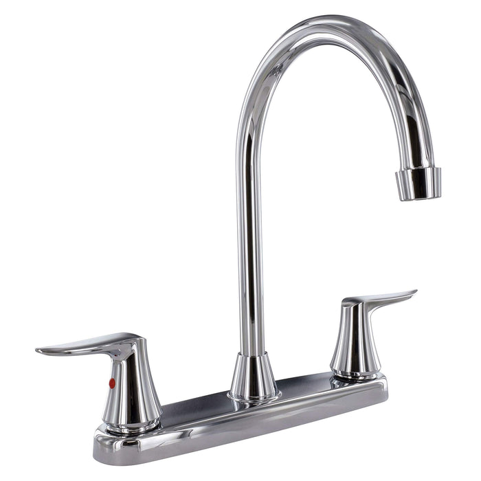 Valterra PF221305 Catalina Two Handle Hi-Arc Kitchen Faucet, Chrome