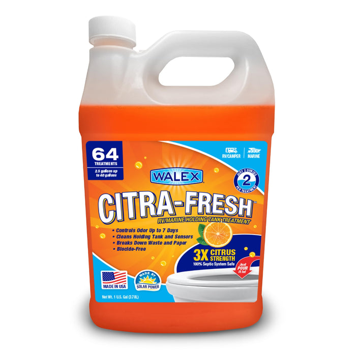 Walex Products CITRAFR1G Walex Liquid Black Tank Treatment, 1 Gal.