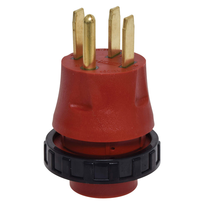 Valterra A10-5030DAVP Mighty Cord RV Electrical Adapter Plug & Locking Ring