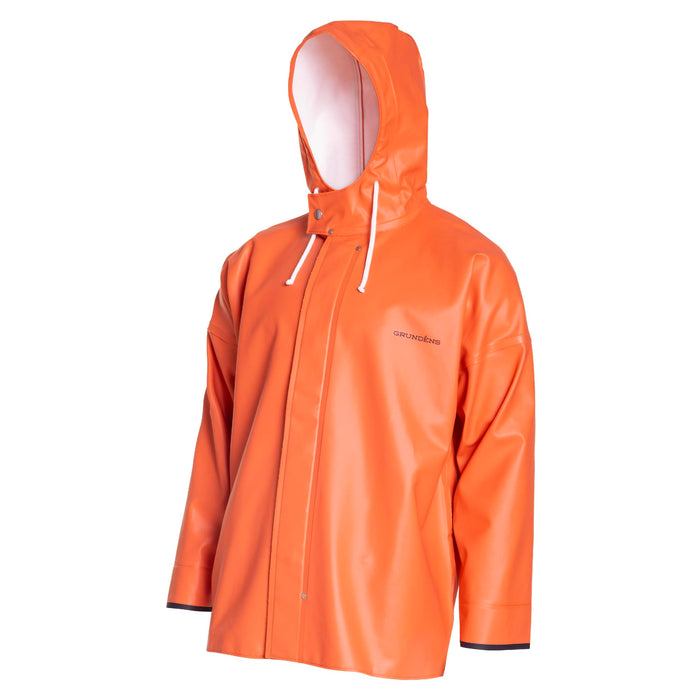 Grundens 10013-800-0012 Brigg 40 Rainjacket-Orange-XS