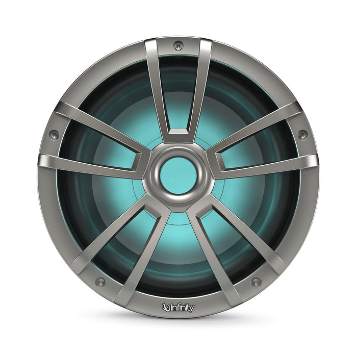 Infinity INF1022MLT Subwoofer w/Grille, 10" Titanium, 1 ea.