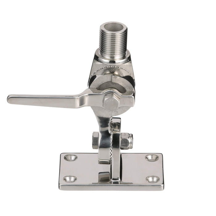 Seachoice 19531 Antenna Ratchet Mount Stainless Steel