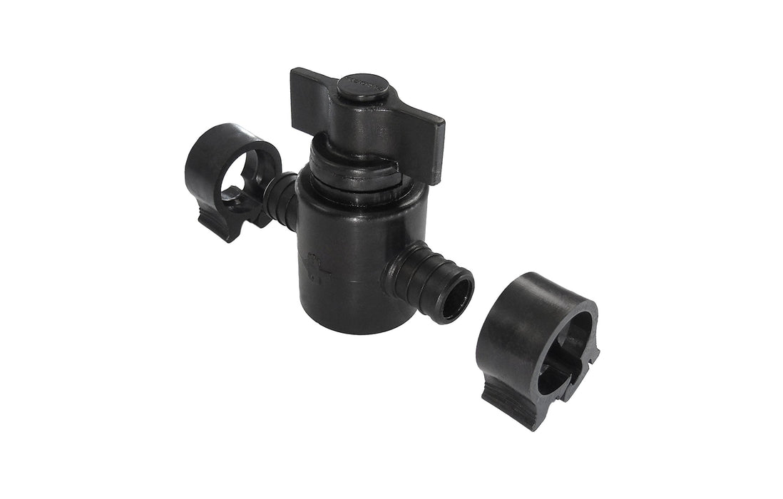 Flair-It 30893 Pexlock Angle Valve, 1/2" PEX x 3/8" Compression