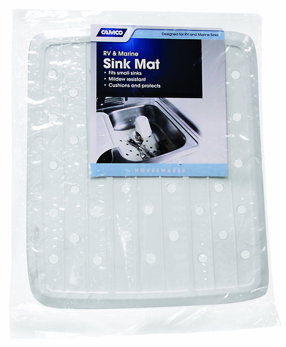 Camco 43720 Sink Mat, White