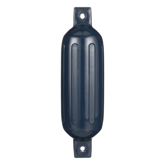 Seachoice DE79232S 79091 Twin Eye Ribbed Fender, Blue, 6.5 x 23"