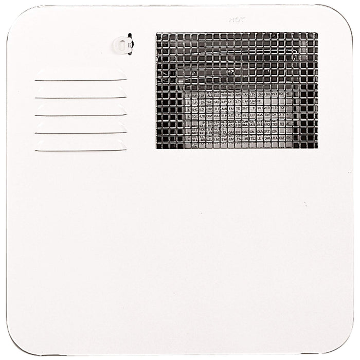 Suburban Mfg 6261APW Suburban Water Heater Radius Door, Polar White