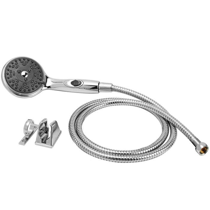 Dura Faucet DF-SA432K-CP Premium Shower Wand & Hose Kit, Chrome