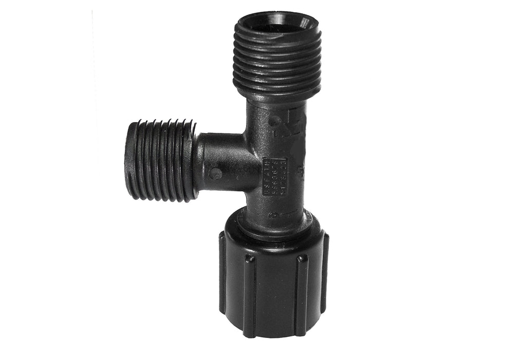 Flair-It 30836 Pexlock Stacking Manifold Tee, 1/2" MPT to BSP Swivel to MPT