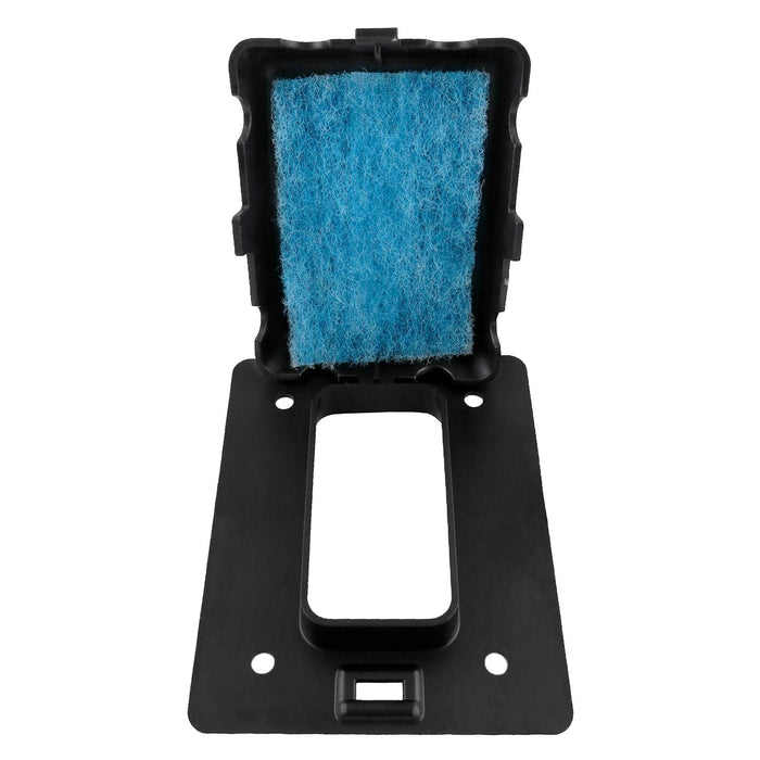 Shrinkwrap Accessories DS-683F Shrinkwrap Filtered Vent 4" X 5" Black
