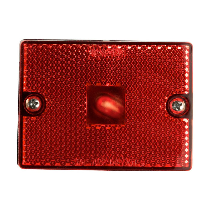 Hopkins Mfg B423R 2 3/4" Rectangle Clearance/Side Marker w/ reflex, Red