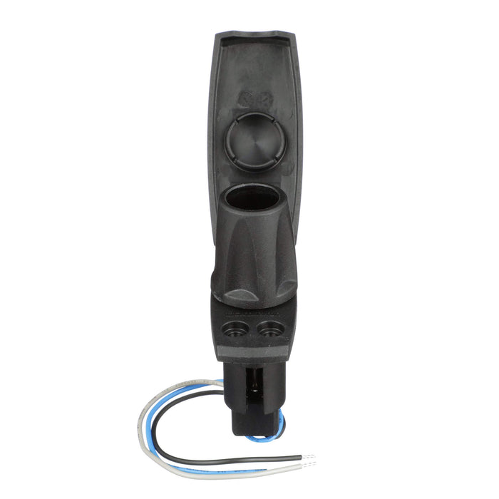 Attwood 910V3PB-7 LightArmor™ Plug-In Base Rectangle Series, 3-Pin, Black