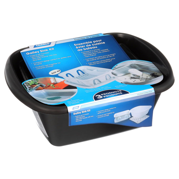Camco 43518 Sink Kit, Black