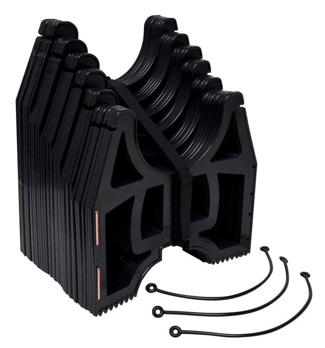 Valterra S2000 20' Standard Slunky RV Drain Hose Support, Black