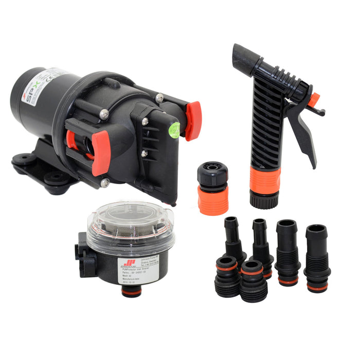 Johnson Pump 10-24728-03 Aqua Jet Wash Down Pump, 2.9GPM, 12V