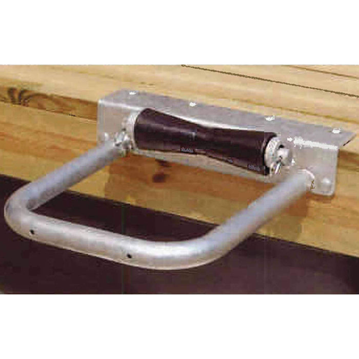 Tie Down Engineering 26423 Dock Hardware 14" Steel Hoop Roller Pile Holder, Commercial Grade