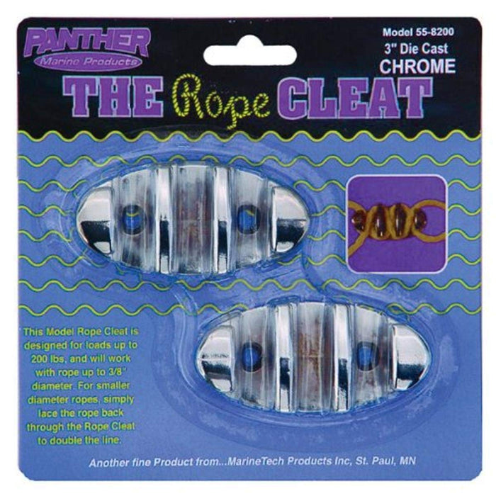 Panther Products 558200 Panther 3" Original Gripper Rope Cleat (2 Per Pack)