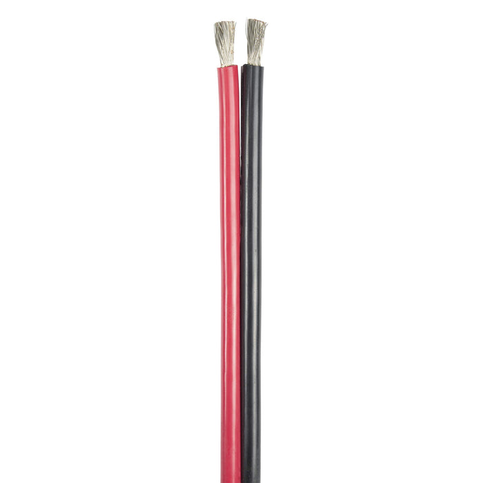 Ancor 121610 Marine Grade Bonded Cable, 6/2, 100', Red/Black