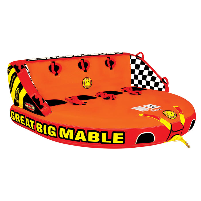 Airhead AHT2218GM Great Big Mable Towable Tube, 1-4 Riders