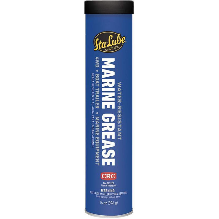 CRC SL3120 Sta-Lube Multi-Purpose Marine Grease, 14 oz. Cartridge