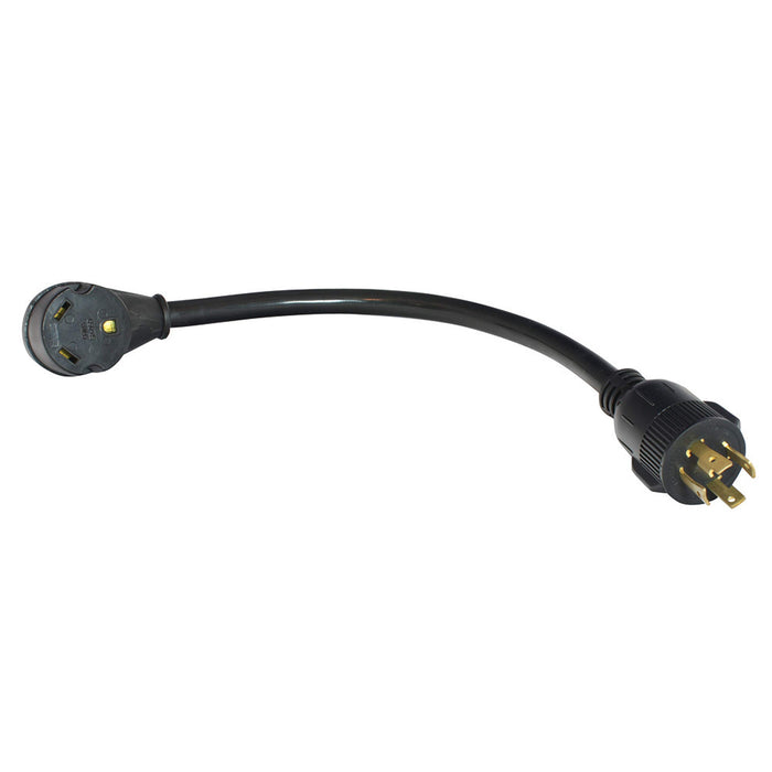 Valterra A10-G30430VP Dogbone Mighty Cord 12" Adaptor Cord for RV Generator