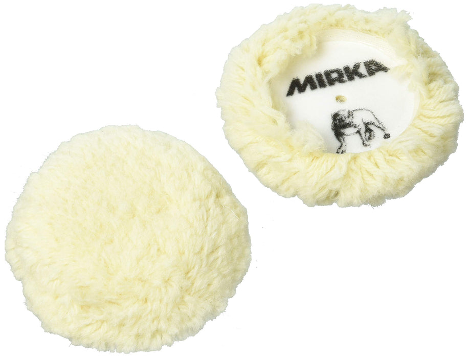 Mirka MPADTW-3 Twisted Wool Polishing Pad, 3" x 1"