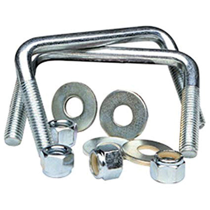 Tie Down Engineering 86215 Zinc Plated Square U-Bolt Kit
