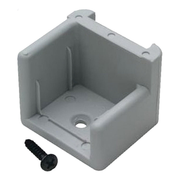 TH Marine DS-1L-DP T-H Marine Pontoon Door Stops w/ Ribs Fits Up to 1-1/4", Tubing