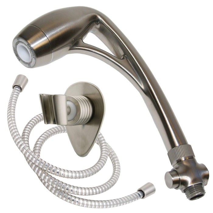 Oxygenics 26488 Body Spa Full Shower Kit, Brushed Nickel