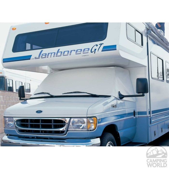 ADCO 2411 Class C Windshield Cover For RV, White