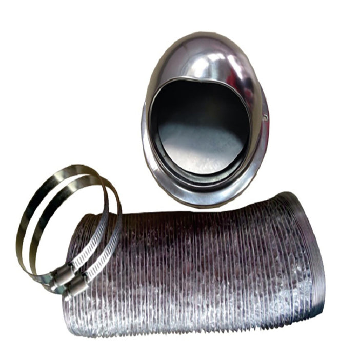 Pinnacle 18-1064 Dryer Exhaust Vent w/Stainless Cowl