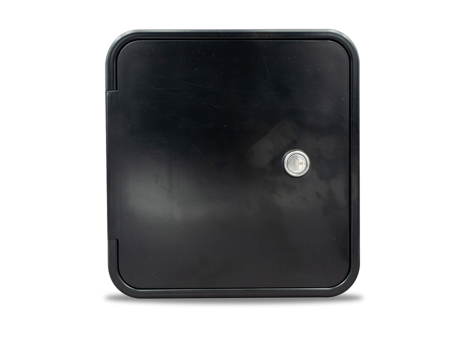 B&B Molders 94308 Multi-Purpose Fuel Hatch w/o Back, Black