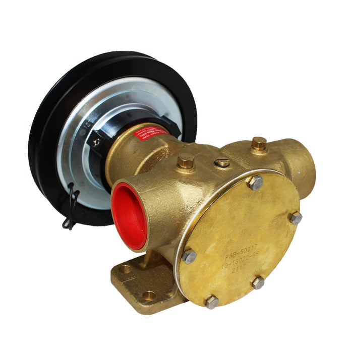Johnson Pump 10-13022-88 F8B-5 1-1/2" NPT Electric Clutch Pump,12V 2xB Pulley