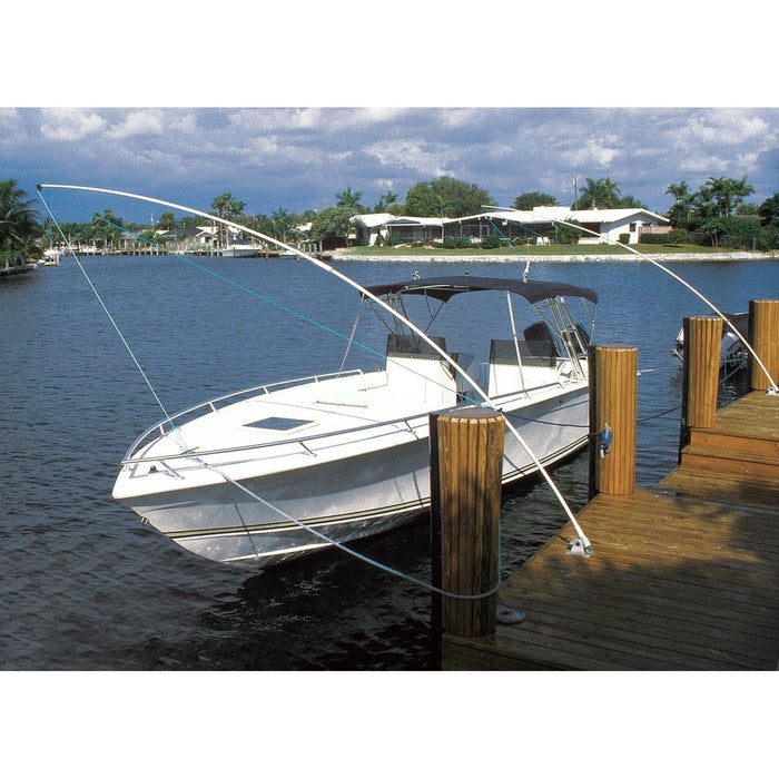 Taylor Made MW.160 Standard Mooring Whips, 1-Pair, Fixed 60 Deg Angle Base, for Boats Up to 29'-33'