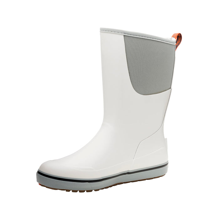 Grundens 60014-100-1008 12 Inch Deck Boot-White-M 8