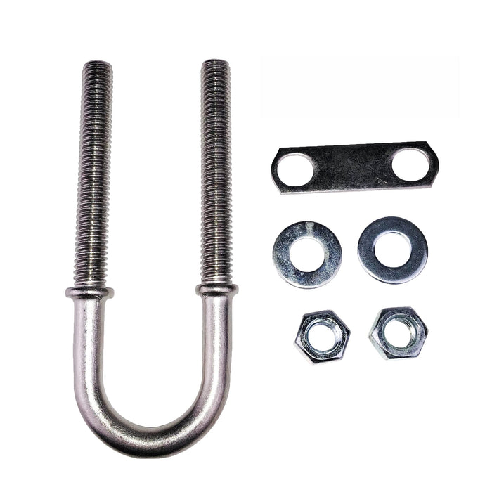 Attwood 3396-3 Bow Eye U-Bolt 3/8"-16 x 2-7/16"