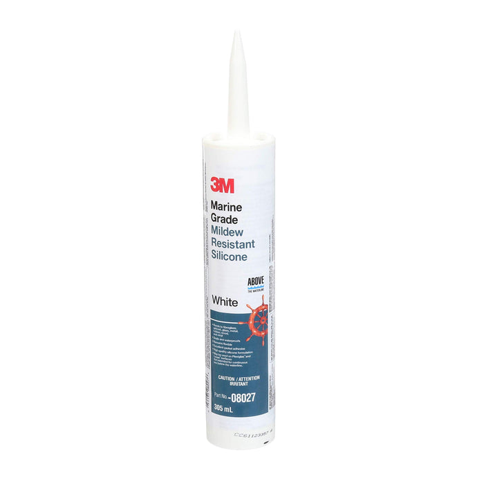 3M 8027 Mildew Res.Silicone(White)Cart