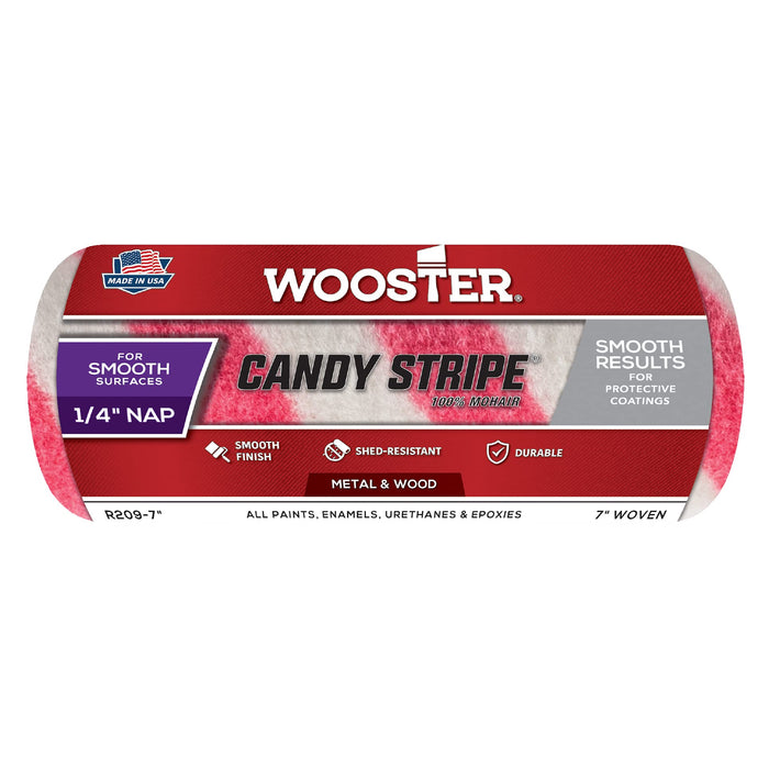 Wooster Brush R2097 7" Candy Stripe Roller Cover