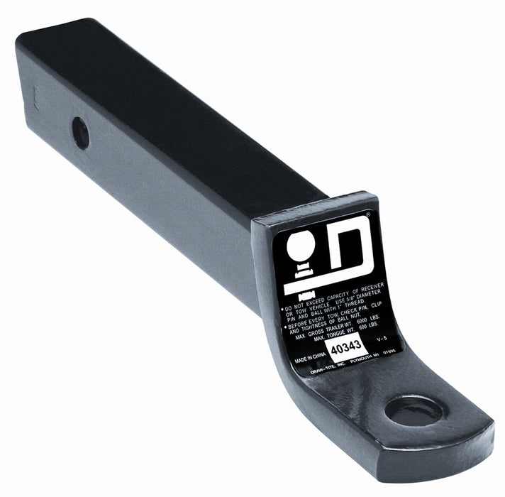 Fulton 40343 Draw-Tite Quick-Loading Ball Mount, 2" Drop, Black