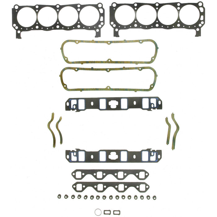 Fel-Pro 17260 GASKET SET HEAD,SML BLK FORD V8