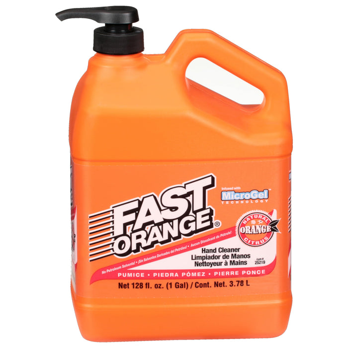 Permatex 25219 Fast Orange Hand Cleaner, 1 Gal, 4/case