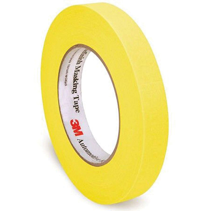 3M 6652 Automotive Refinish Yellow Masking Tape