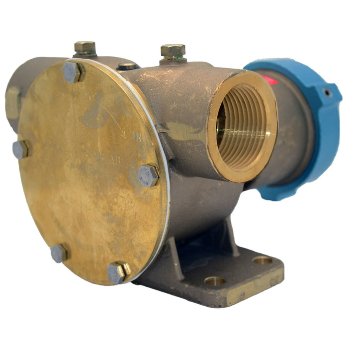 Johnson Pump 10-13022-84 F8B-5 1-1/4" NPT Electric Clutch Pump ,12 V,2xA Pulley
